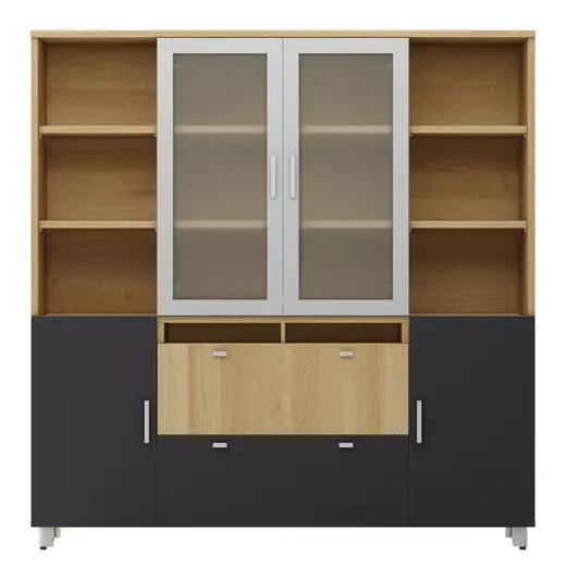 73 Tall Lateral File Storage Module w/Shelves - 72W x 20D x 73H