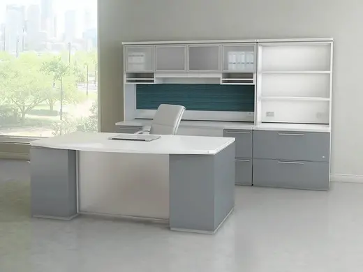 A Bigger Office needs a Large Desk to Fill it