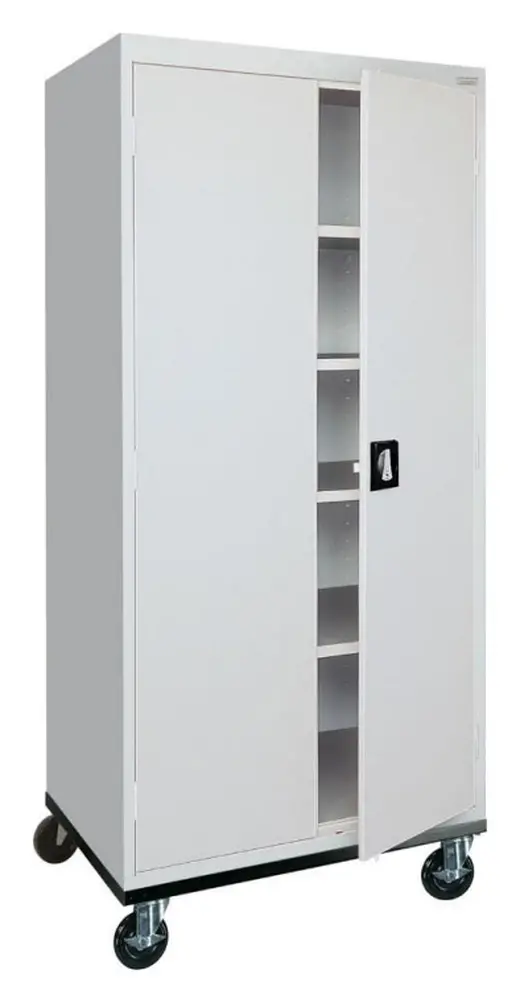 Mobile Storage Cabinet - 36W x 24D x 78H