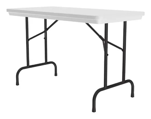 Tamper Resistant Plastic Folding Table