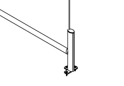 Terrace Top Plate Mount Bracket - Pair