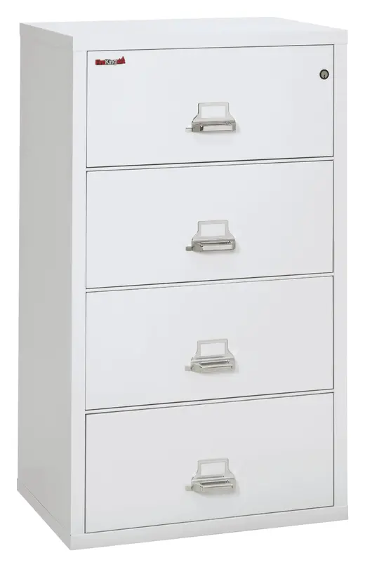 4-Drawer Classic High Security Lateral File Cabinet - 32W x 23D x 53H