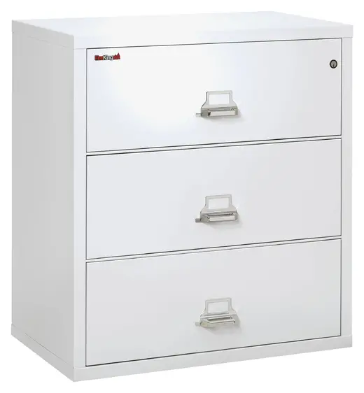 3-Drawer Classic High Security Lateral File Cabinet - 38W x 23D x 41H