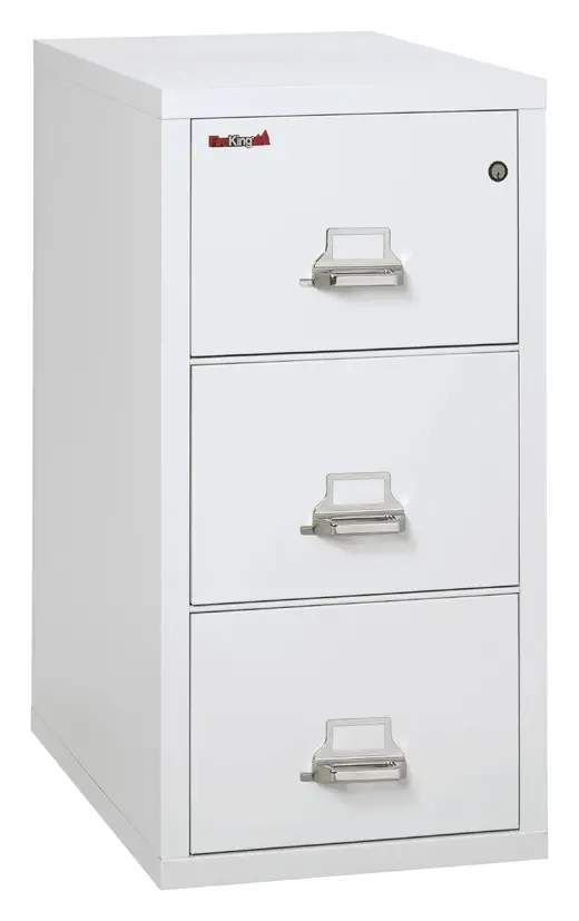 3-Drawer Classic High Security Vertical File Cabinet, Letter Size - 18W x 32D x 41H