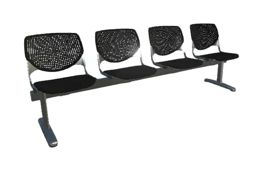 95 x 22 x 31 - Beam Seating, Four Seat