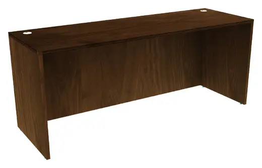 Credenza Desk Shell - 71W x 24D x 29H
