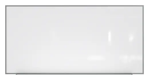 4'x7'-4 Aluminum Frame Porcelain Magnetic Whiteboard, 1 Marker, 1 Eraser
