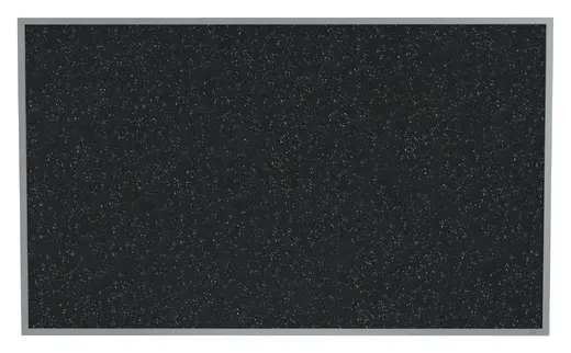 4'x5' Aluminum Frame Recycled Rubber Bulletin Board