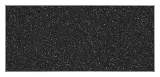 4'x10' Aluminum Frame Recycled Rubber Bulletin Board