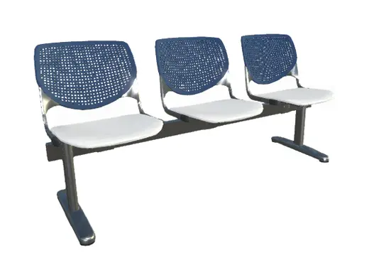 71 x 22 x 31 - Beam Seating, Three Seat
