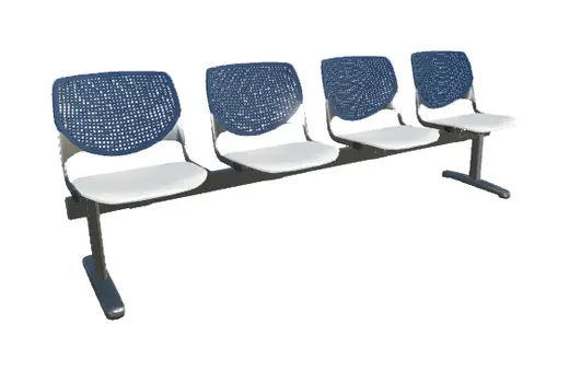 95 x 22 x 31 - Beam Seating, Four Seat