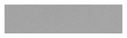 Border Bulletin Board w/ White Frame, Horizontal - 48W x 12H