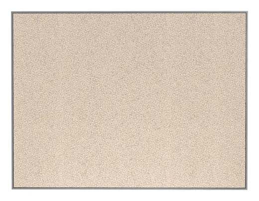 Border Bulletin Board w/ Silver Frame, Horizontal - 36W x 24H