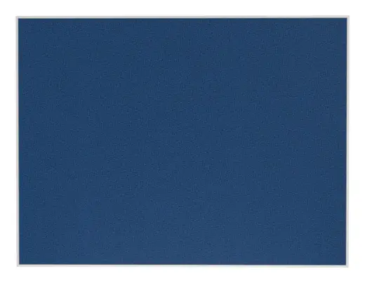 Border Bulletin Board w/ White Frame, Horizontal - 36W x 24H
