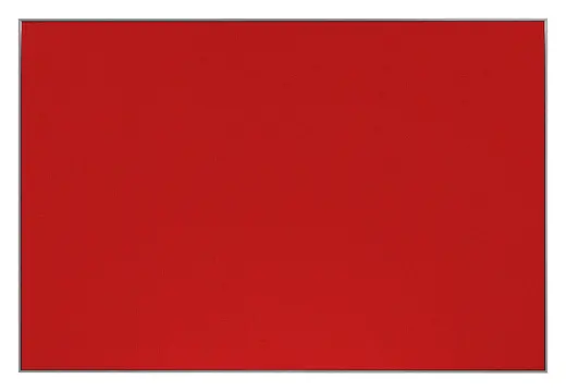 Border Bulletin Board w/ Silver Frame, Horizontal - 72W x 36H