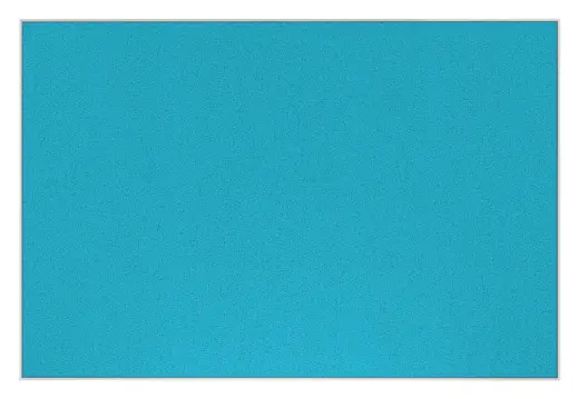 Border Bulletin Board w/ White Frame, Horizontal - 72W x 36H