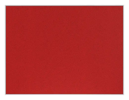 Border Bulletin Board w/ White Frame, Horizontal - 60W x 48H