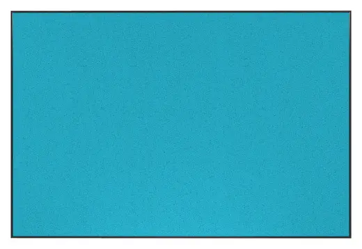 Border Bulletin Board w/ Black Frame, Horizontal - 72W x 48H