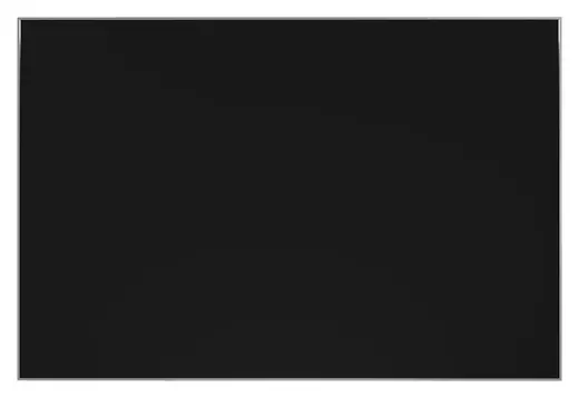 Border Bulletin Board w/ Silver Frame, Horizontal - 72W x 48H