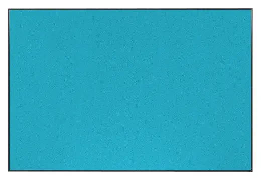 Border Bulletin Board w/ Black Frame, Horizontal - 96W x 48H