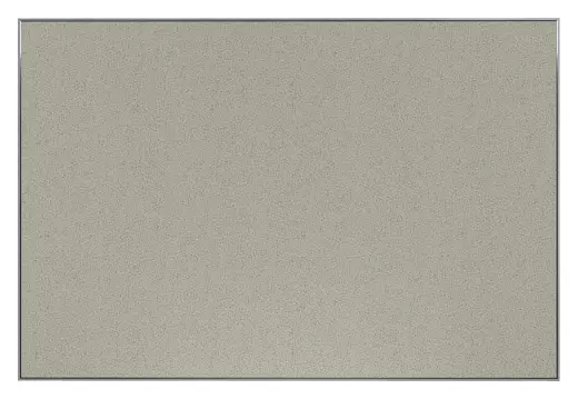 Border Bulletin Board w/ Silver Frame, Horizontal - 96W x 48H