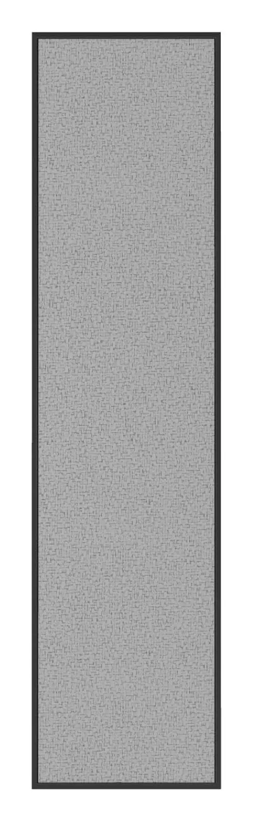 Border Bulletin Board w/ Black Frame, Vertical- 12W x 36H