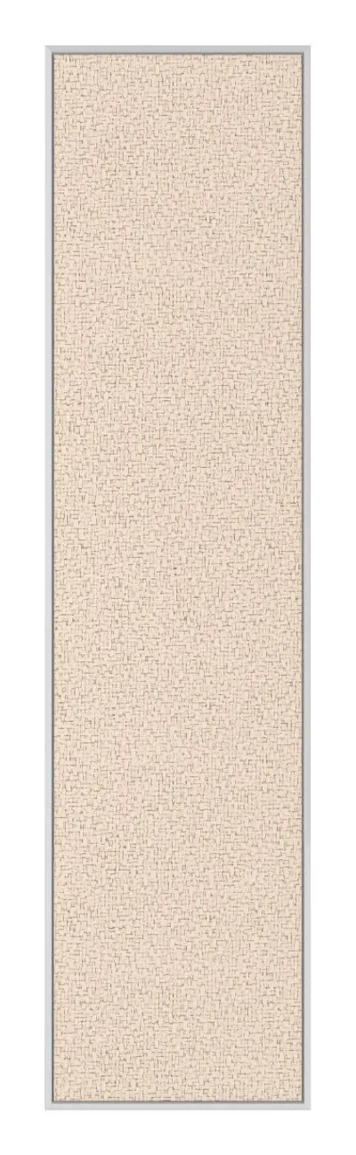 Border Bulletin Board w/ White Frame, Vertical - 12W x 36H