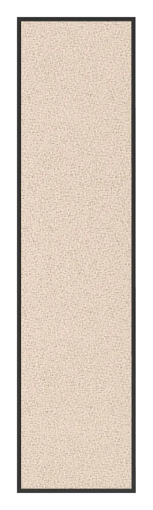 Border Bulletin Board w/ Black Frame, Vertical - 12W x 48H