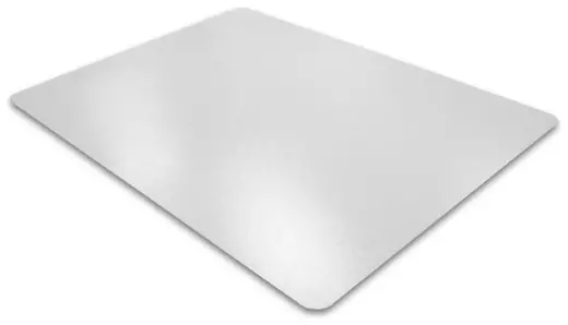 Cleartex Advantagemat Vinyl Rectangular Chair Mat for Carpets up to 3/8 - 60 x 48 x .09