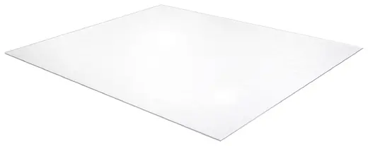 Cleartex Advantagemat Vinyl Rectangular Chair Mat for Hard Floor - 79 x 48 x .08