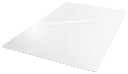 Cleartex Advantagemat Phthalate Free Vinyl Rectangular Chair Mat for Hard Floor - 53 x 45 x .08