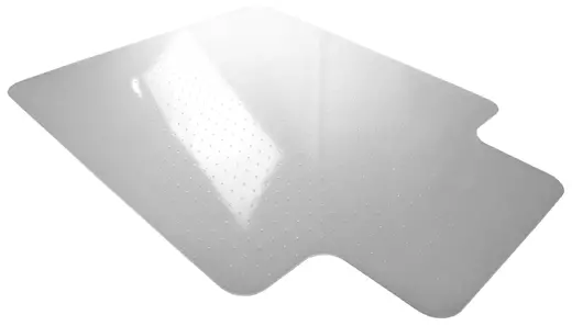 Cleartex Advantagemat Plus APET Lipped Chair Mat for Low/Standard Pile Carpets - 48 x 36