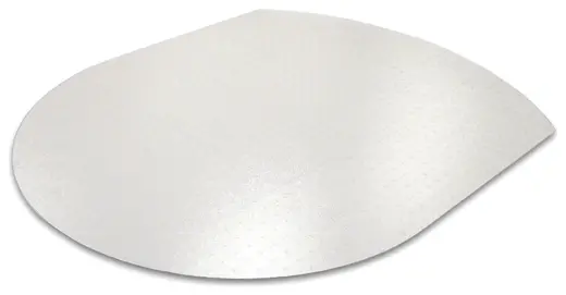 Ultimat Polycarbonate Contoured Chair Mat for Carpets up to 1/2 - 39 x 49 x .085