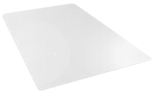 Cleartex Megamat Extra Thick Rectangular Chair Mat for Hard Floors and Carpets- 35 x 47 x .2