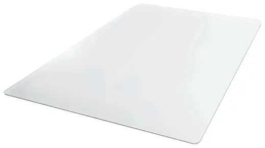Ecotex BioPVC Eco Friendly Carbon Neutral PVC Chair Mat for Hard Floors - 36 x 48 x .08