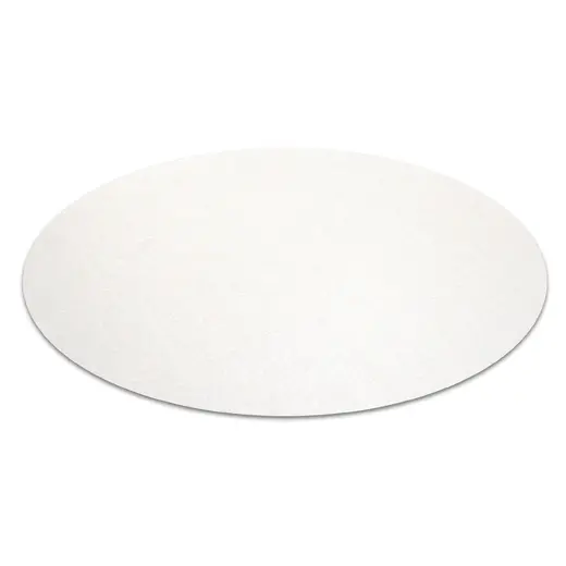 Desktex Pack of 2 Polycarbonate Circular Mats - 8 x 8 x .05