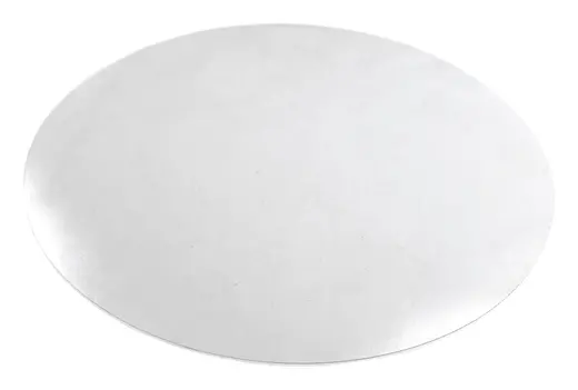 Hometex Pack of 2 Anti-Microbial Vinyl Circular Table Mats - 12 x 12 x .04