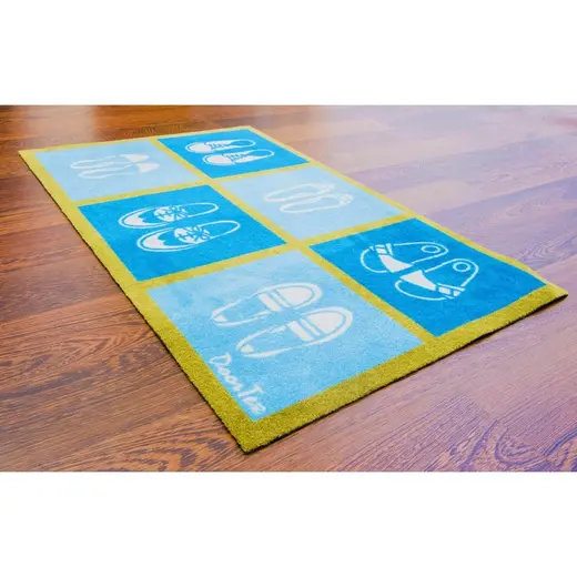 Doortex Shoe Design Short Indoor Entrance Runner - 20 x 30 x .2