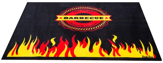 Doortex Flame Design Fire Retardant BBQ Mat - 39 x 48 x .25