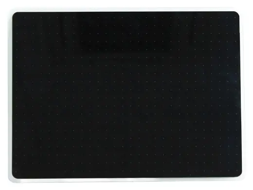 Viztex Glacier Multi-purpose Grid Glass Dry Erase Board - 24 x 36 x .2