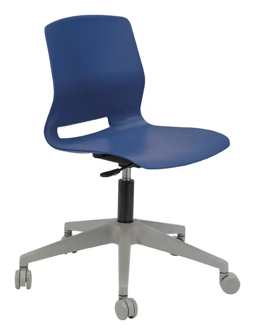 25.2 x 25.2 x 30-34.3 - Imme Swivel Chair with Casters