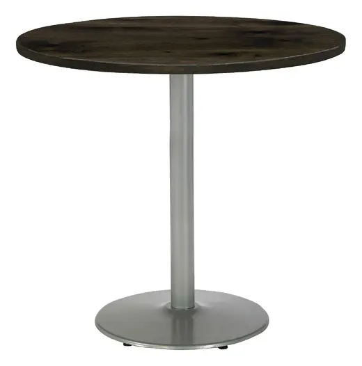 30 x 30 x 42 - Proof Round Table with Round Silver Base
