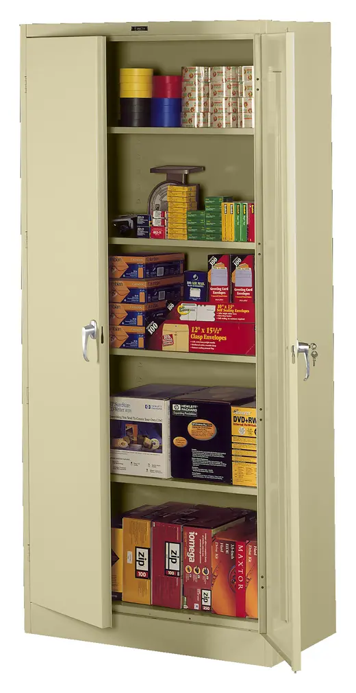 Assembled Deluxe Storage Cabinet - 36W x 18D x 78H
