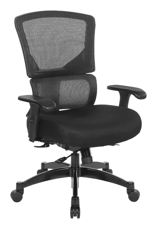Big & Tall Vertical Matrix Back Manager's Chair - 29.75W x 26D x 41.5-48.5H