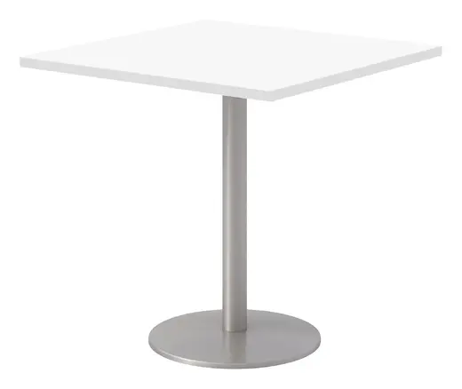 Proof Square TFL Top Table, Silver Base - 30 x 30 x 30