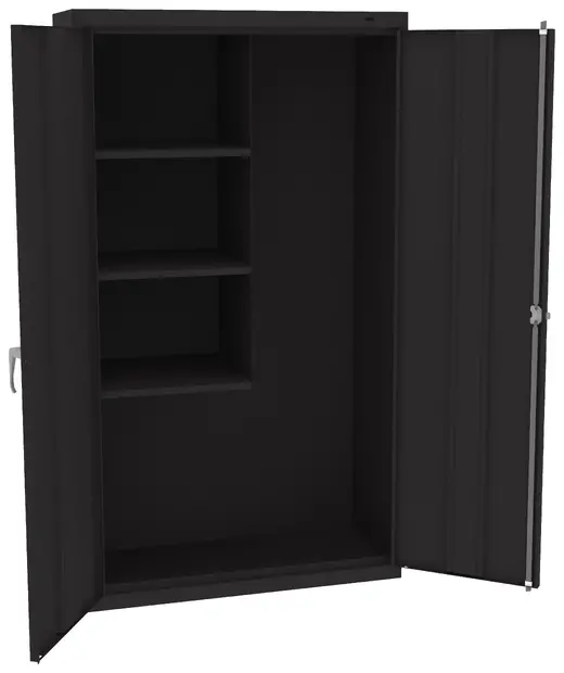 Assembled Janitorial Supply Cabinet - 36W x 18D x 64H