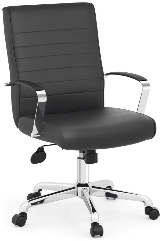 Stratus Vinyl Mid Back Chair