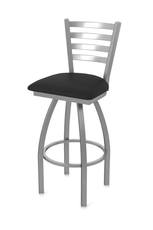 410 Jackie Stainless Steel Swivel Bar Stool