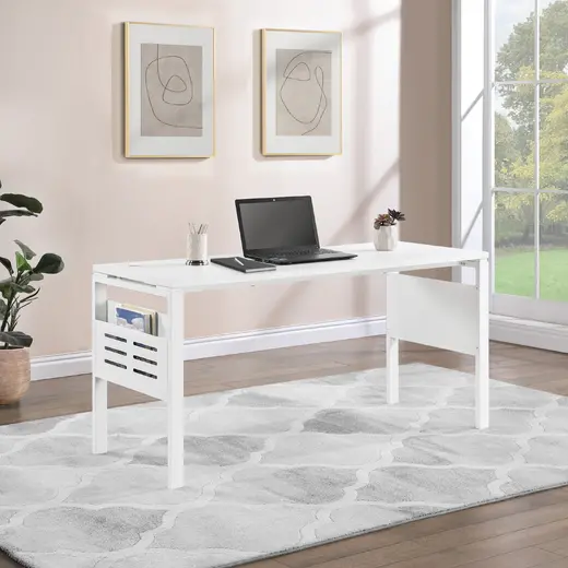 Prado Desk w/ Storage - 59.5W x 23.5D x 30H