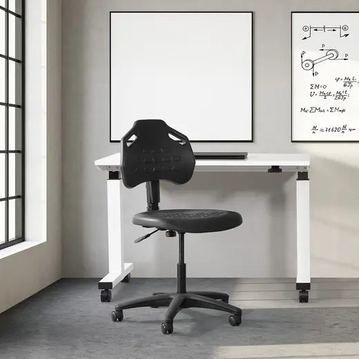 Work Smart Armless Task Chair - 28W x 26D x 33.25/40.5H